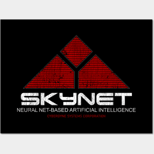 Skynet ✅ Neural Net-Based Artificial Intelligence Posters and Art